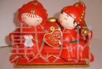 婚慶禮品首選 花開富貴-愛心沙發擺設娃娃，傳遞幸福與溫馨